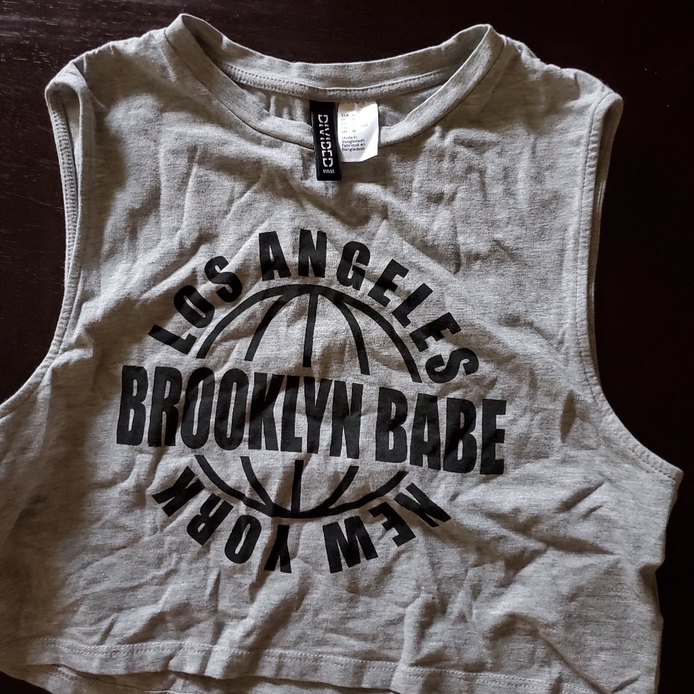Cropped Muscle Tank